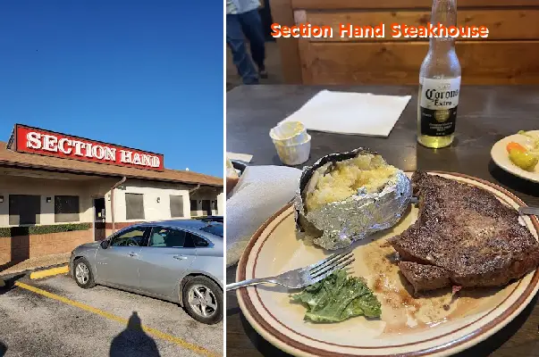 section hand steakhouse