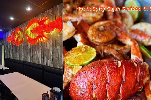 hot  spicy cajun seafood  bar