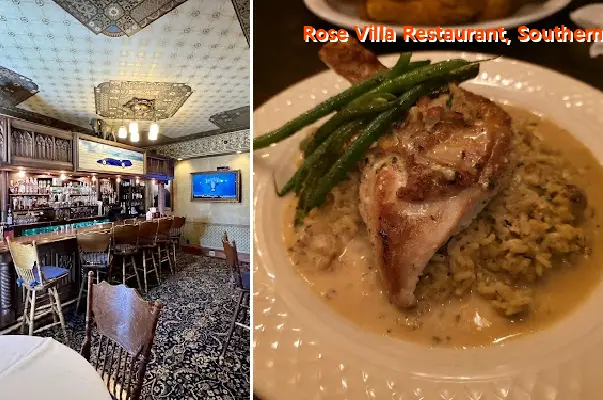 rose villa restaurant southern table and bar